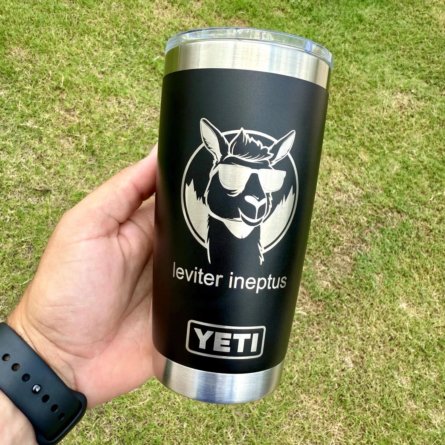 20 oz YETI Tumbler with Laser Enraving