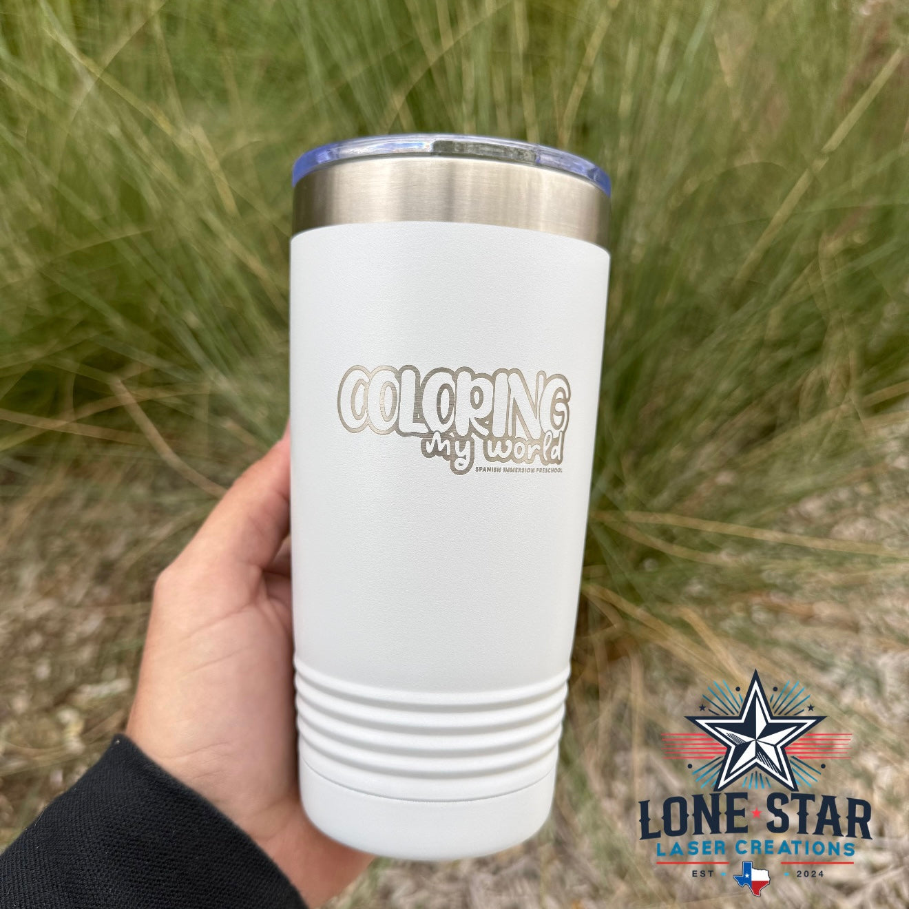 20 oz Polar Camel Tumbler with Laser Enraving