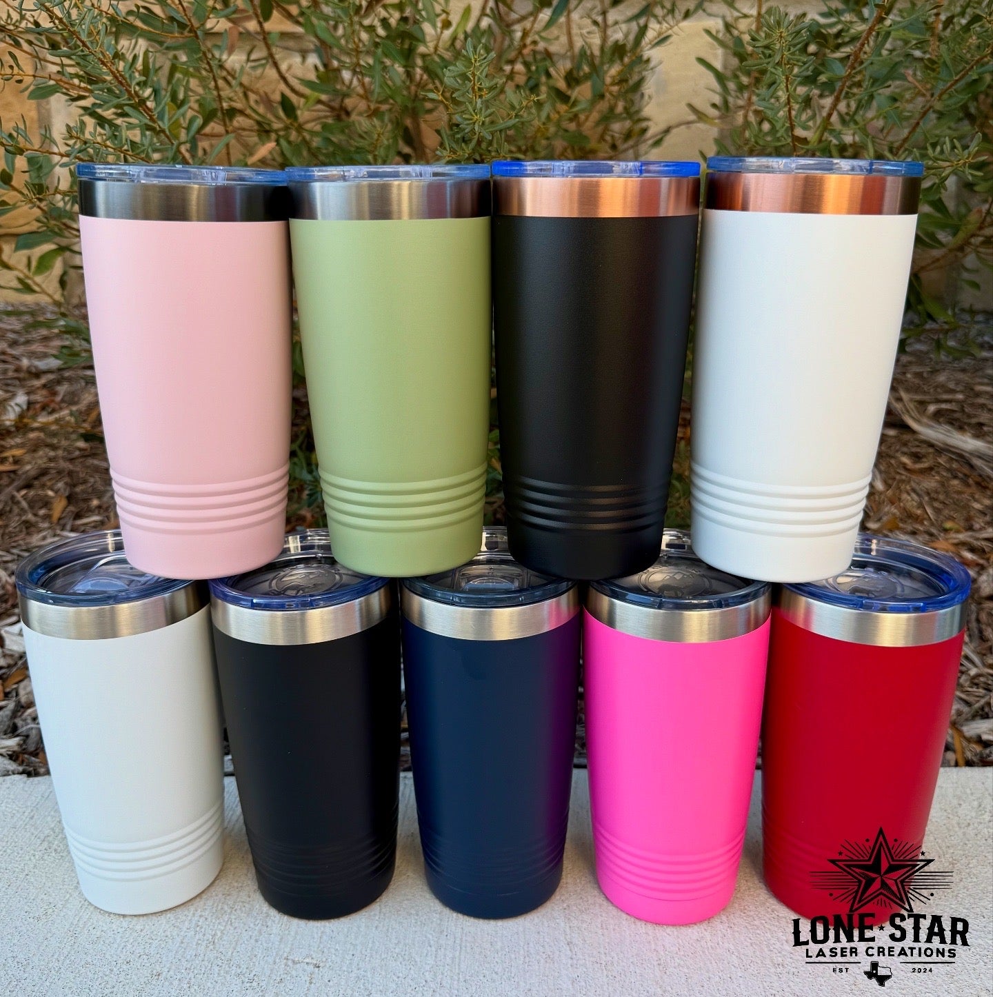 20 oz Polar Camel Tumbler with Laser Enraving